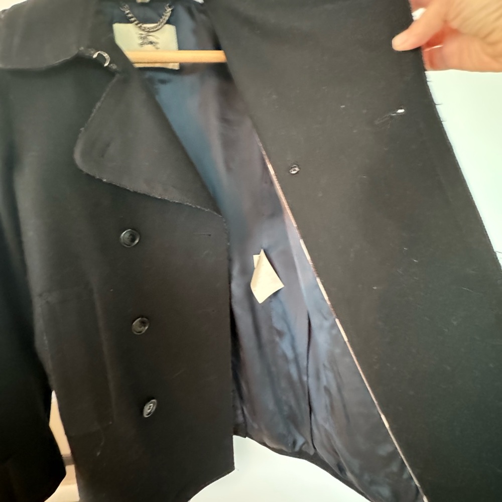 Burberry original wool coat